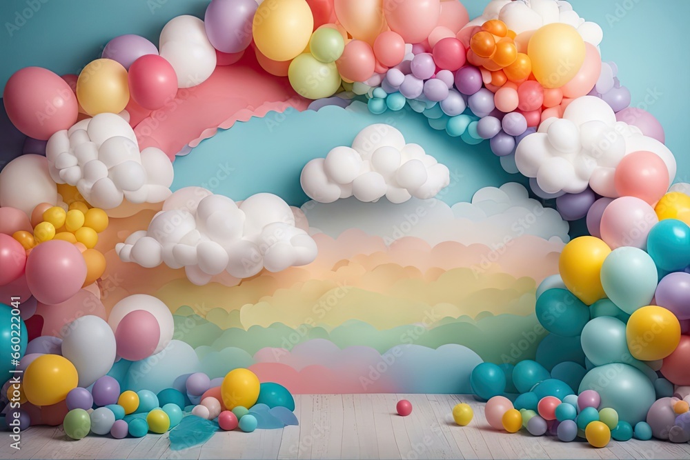 Rainbow Balloons Digital Party Backdrop Photography Background Birthday Party Overlays Balloons Kids Party Decor Birthday Backdrop Overlay Rainbow Balloons Digital Party Backdrop Photography Background Birthday Party Overlays Balloons Kids Party Decor Birthday Backdrop Overlay