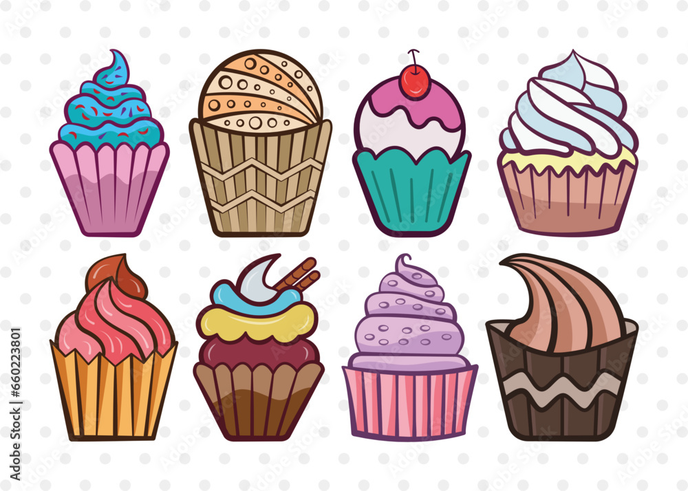 Cupcake Clipart SVG Cut File | Cupcake Svg | sweet cupcake Svg | dessert Svg | Bundle | Eps | Dxf | Png Cupcake Clipart SVG Cut File | Cupcake Svg | sweet cupcake Svg | dessert Svg | Bundle | Eps | Dxf | Png