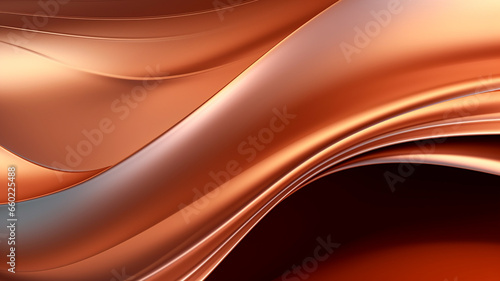 metallic curve layer. gradient abstract background.