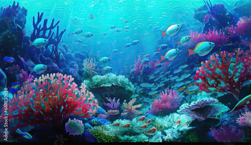 Coral reef cut out © Ziyan Yang