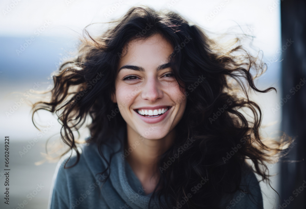 Portrait of an attractive young woman isolated from the background Portrait of an attractive young woman isolated from the background
