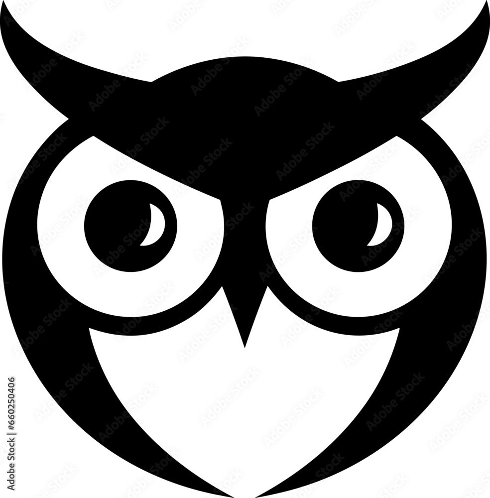 Owl Icon Illustration Owl Icon Illustration