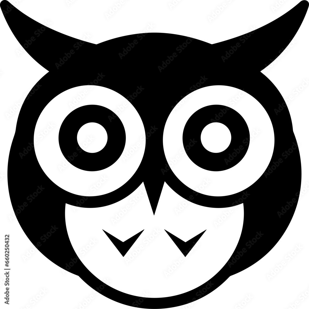 Owl Icon Illustration Owl Icon Illustration
