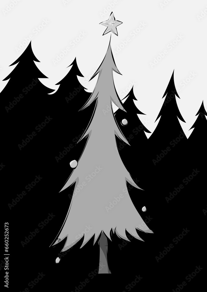 Obraz premium Weihnachtsbaum