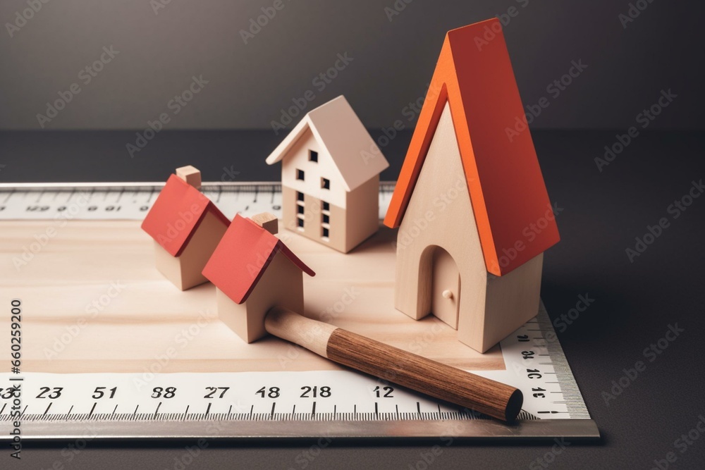 Concept image depicting the risk of radon gas, featuring a checkup