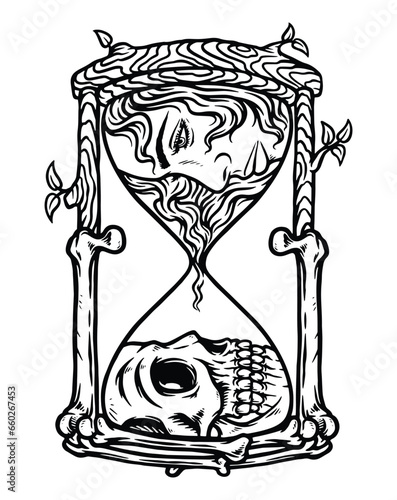 live and die inside the hourglass