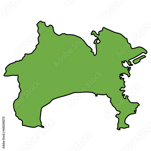 ラフな神奈川県