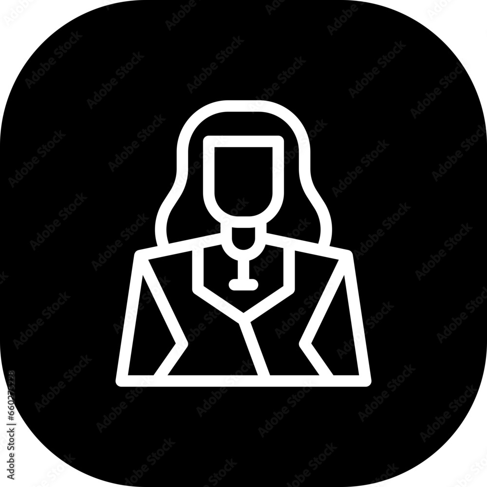 Actress cinema icon with black filled line outline style. woman, actress, acting, stage, female, entertainment, show. Vector Illustration Actress cinema icon with black filled line outline style. woman, actress, acting, stage, female, entertainment, show. Vector Illustration