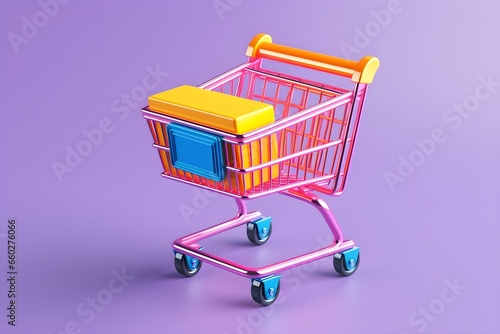 Shopping cart 3D