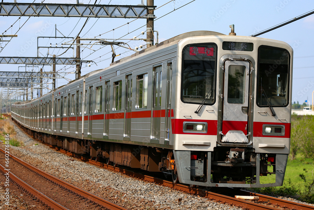 通勤電車 東武東上線 30000系