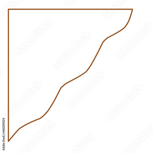 Blob Corner Border 