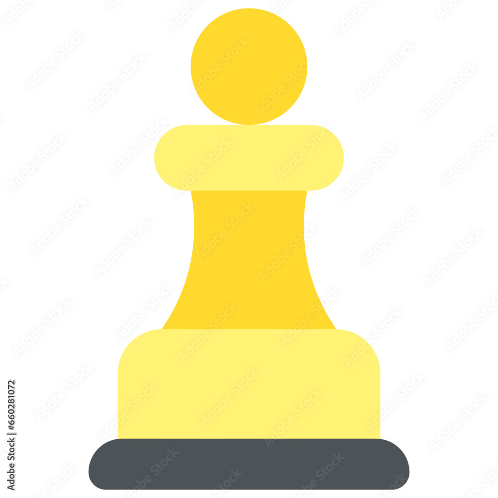 Vector Icon Chess Piece, Sports And Competition, Chess, Game, Sports, Strategy Vector Icon Chess Piece, Sports And Competition, Chess, Game, Sports, Strategy
