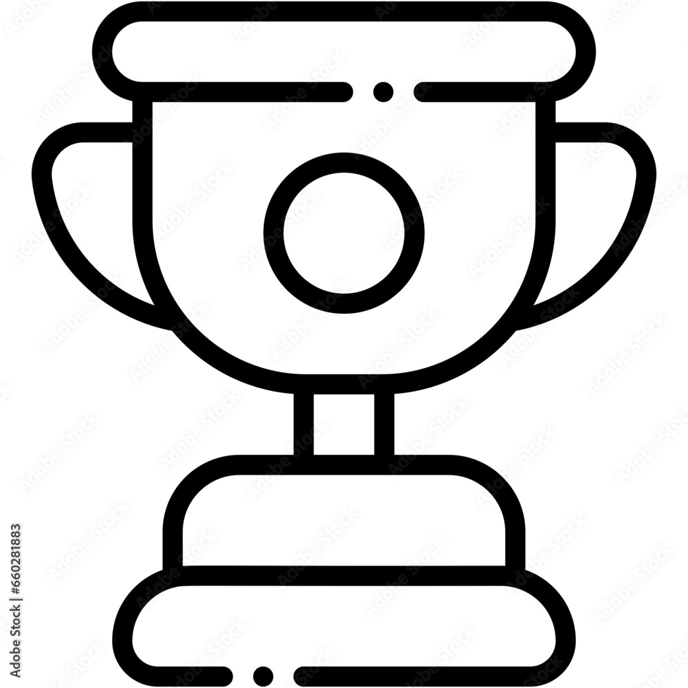 Vector Icon Trophy, Sports And Competition, Champion, Quality, Award, Reward Vector Icon Trophy, Sports And Competition, Champion, Quality, Award, Reward