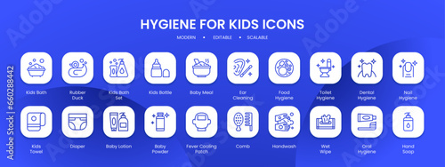 Hygiene icon collection with black filled line outline style. hygiene, clean, sign, medical, collection, water, health. Vector Illustration