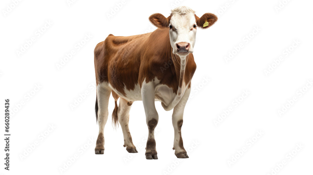 cow on transparent background