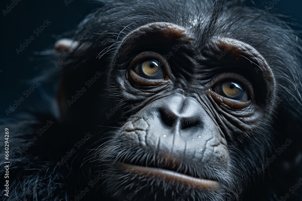 Closeup Photo of Primate