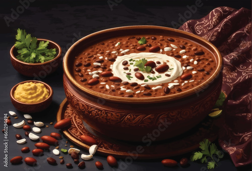 traditional cuisine dal makhani