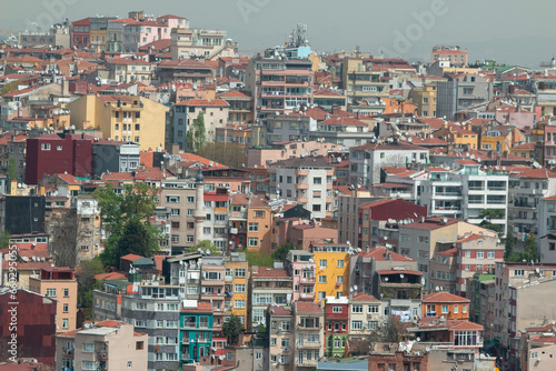 buildings and settlement in istanbul. © thehakanarslan