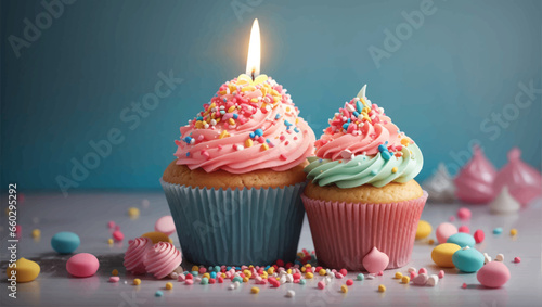 birthday cupcakes