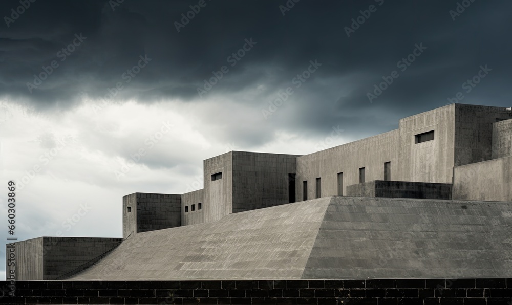 Photo of a hilltop building with a breathtaking view Photo of a hilltop building with a breathtaking view