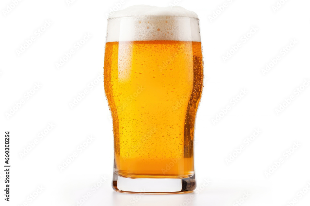 glass of beer isolated glass of beer isolated