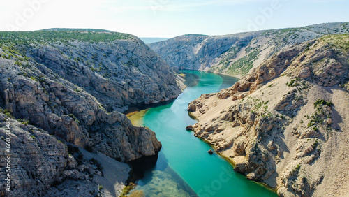 Pariževačka glavica, Canyon near Zadar, Croatia
