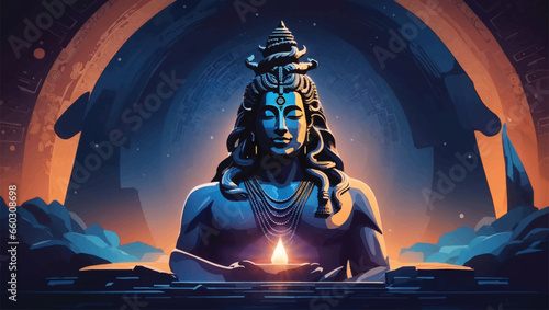Non Edited Image of Lord Shiva
