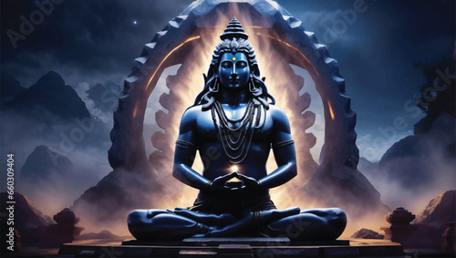 Non Edited Image of Lord Shiva
