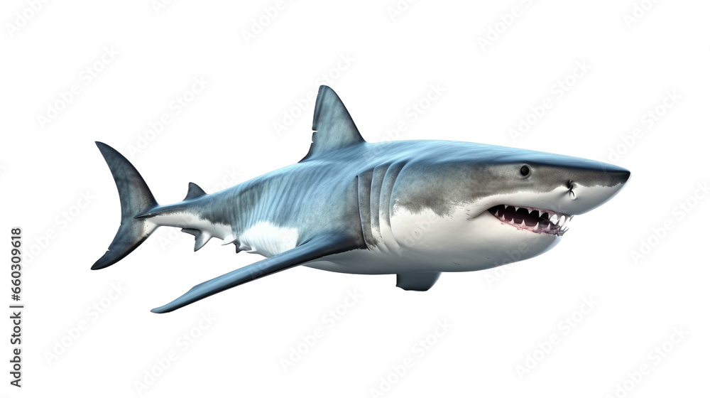 shark on transparent background