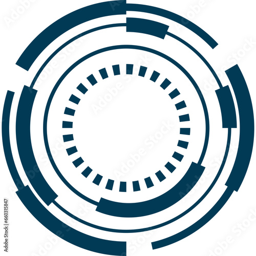 Circle Technology Frame