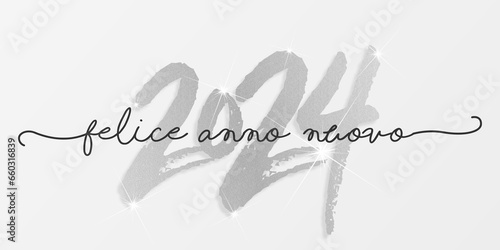 felice anno nuovo - buon anno 2024	