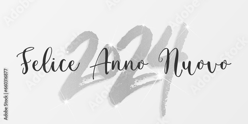 felice anno nuovo - buon anno 2024	