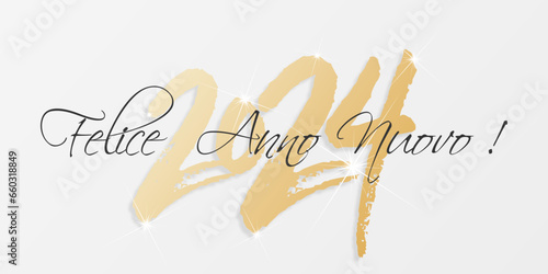 felice anno nuovo - buon anno 2024