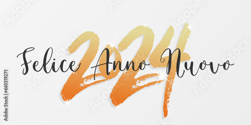felice anno nuovo - buon anno 2024