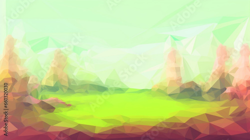 Low poly background