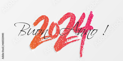 felice anno nuovo - buon anno 2024	