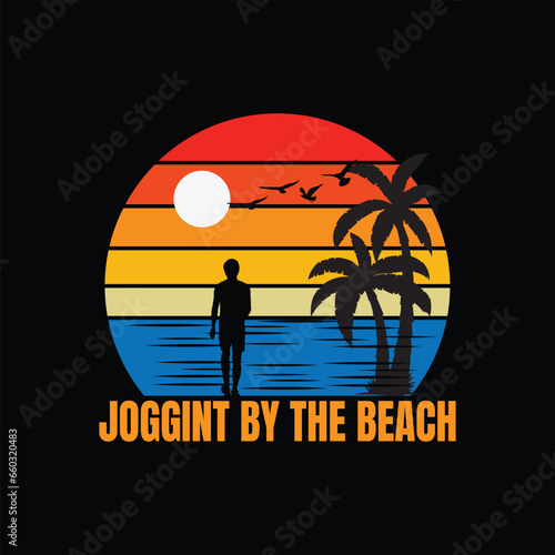 the beach