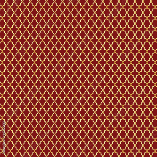 seamless decorative pattern. luxurious geometric seamless background. Islamic seamless Pattern.
