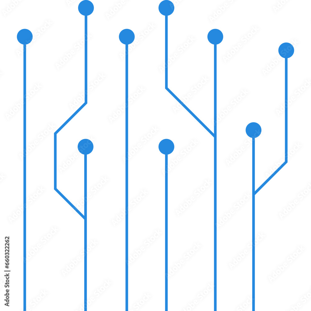 Cyberpunk Futuristic Element