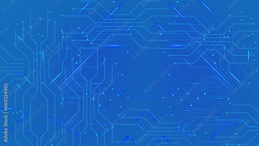 Light Blue Elegant Future Technology Background 