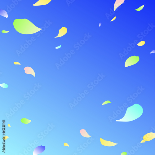 背景素材_花吹雪_青