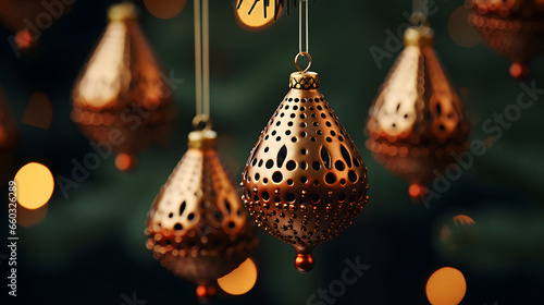 Close up of balls Decorativ...