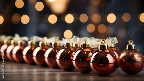 Close up of balls Decorativ...