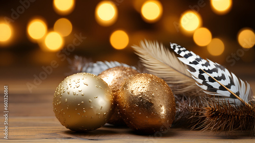 Close up of balls Decorativ...