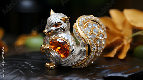 Christmas Squirrel with win...