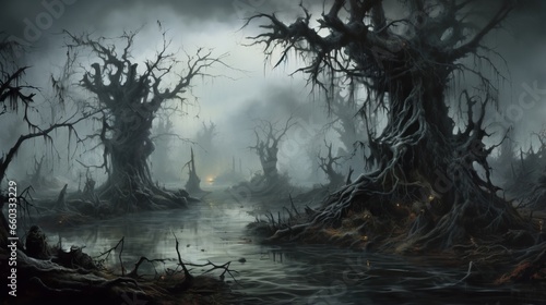 Cursed swamp