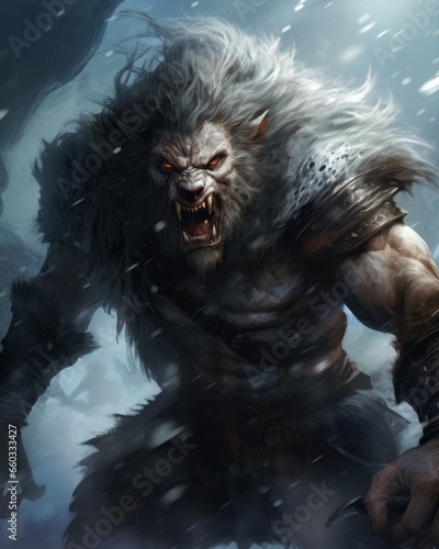 Half-wolven warrior