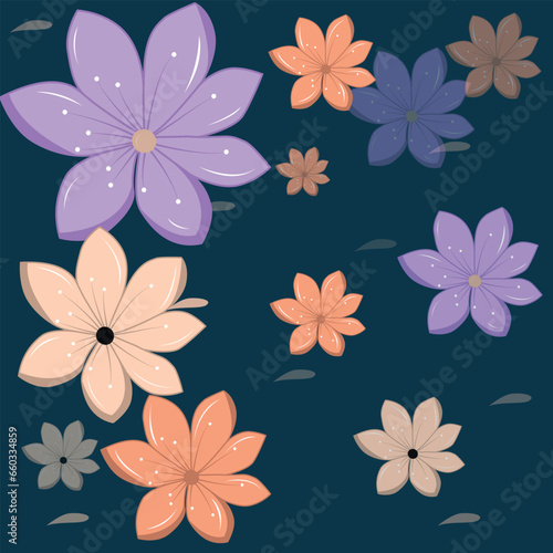 seamless floral background