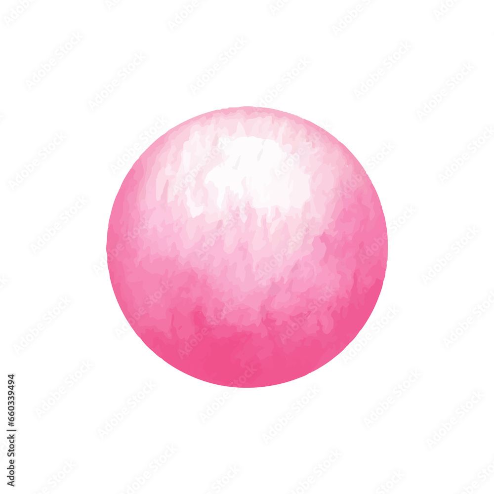 Birthday Element Watercolor Illustration Birthday Element Watercolor Illustration