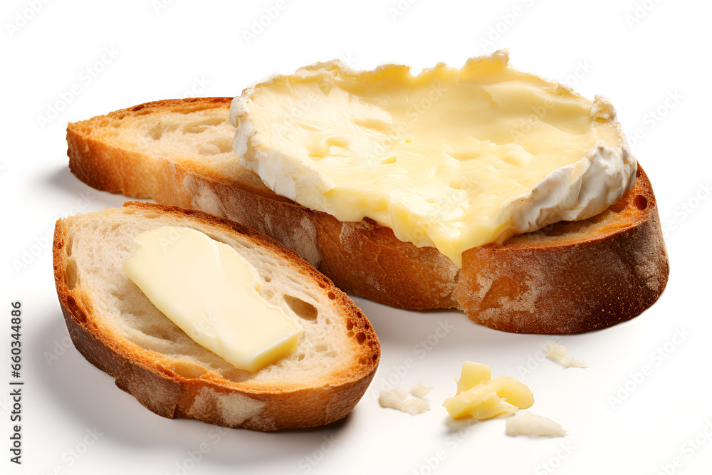 Melted Brie on Toast Melted Brie on Toast